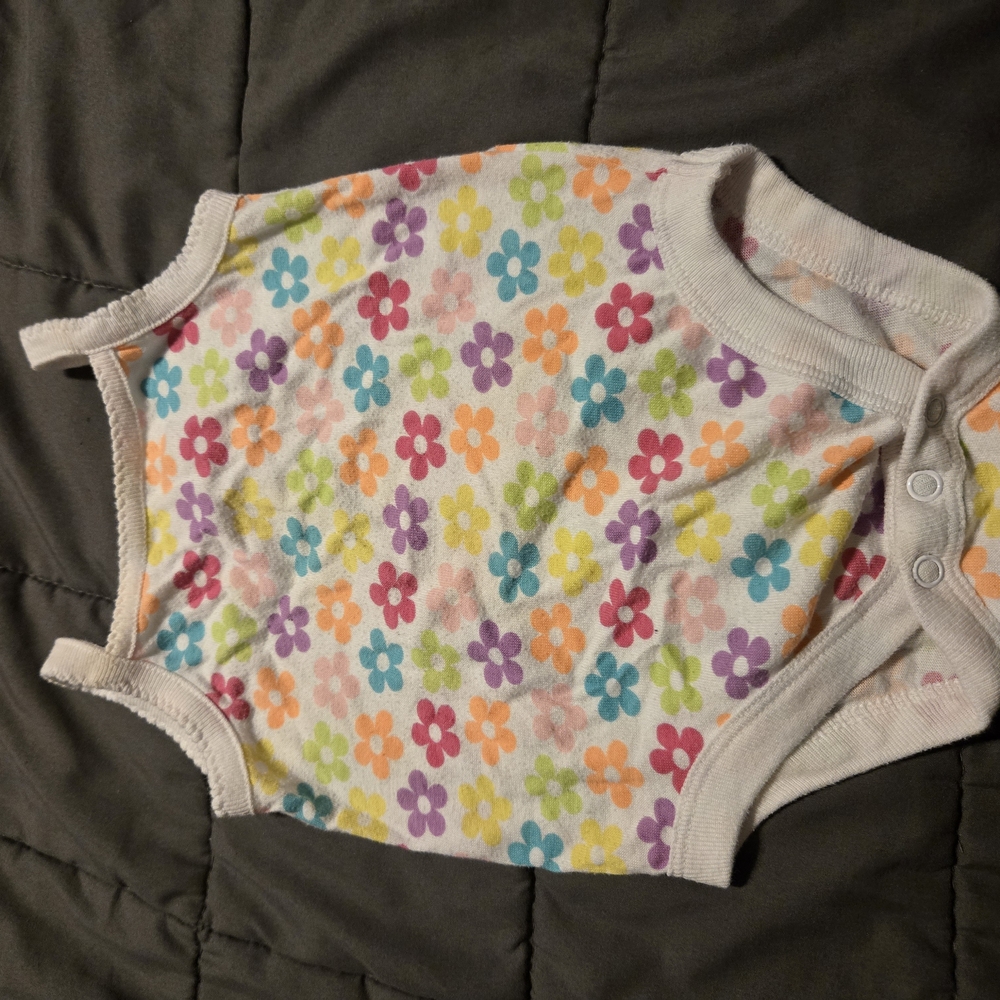 Floral Baby Onesie
